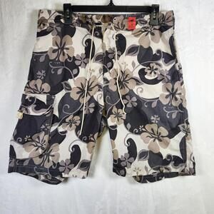 Structure Hawaiian Floral Board Shorts Size Medium‎